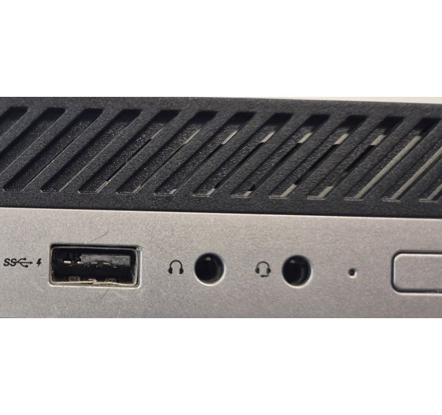 HP ProDesk 400 G4 DM, i5-8500T, 8GB DDR4, 256GB SSD, Win 11, Mini PC